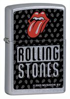 Zippo Rolling Stones Street Chrome Pocket Lighter