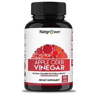 Apple Cider Vinegar Capsules - Extra Strength 1250 mg All Natural Weight Loss, Detox & Digestion Support - Powerful Cleanser, Premium Non-GMO Cider Pills