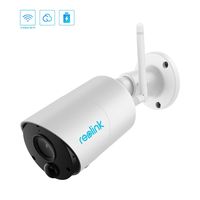 WiFi Battery Security Camera Outdoor Indoor, Solar Powered 1080p HD Night Vision, 2-Way Audio with PIR Motion Sensor, Cloud Service, Works with Google Assistant Argus Eco