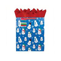 The Gift Wrap Company - Jumbo Gift Bag, Let It Snow (3620-08)