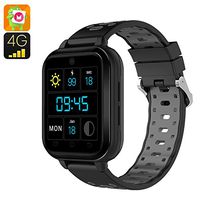 Finow Q1 Pro Android Smart Watch - 4G, 1.54 Inch Touch Screen, Pedometer, Heartrate Sensor, Android 6.0, 2MP Camera (Grey)