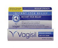 Vagisil Anti-Itch Creme, Regular Strength 1 oz (Pack of 6)