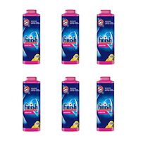Finish Hard Water Booster Powder, Lemon Sparkle, 14oz (6 pack)