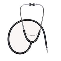 Stethoscope Style Earphone 3.5mm Headphones Stereo Transcription Headset for Mobile phone Medical equipment