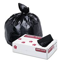 Jaguar Plastics G3858HBL Low-Density Commercial Can Liner, 60gal, 1.7mil, 38 x 58, Black, 100/Carton