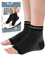 Dr. Frederick's Original Arch Support Socks - 1 Pair - Plantar Fasciitis Socks - Large