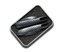 For Porsche Remote Key Cover Case Skin Shall cap, Protection Custom Car Filp key Shell (Carbon Fiber)