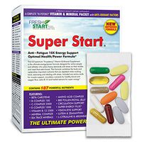 Super Start - Complete Daily Vitamin Packet | Multivitamin Supplement with Antioxidants | Anti-Fatigue 10X Energy + Power + Optimal Health | 30-Day Supply