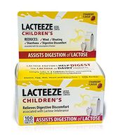 Lacteeze Childrens chewable tablets Strawberry (100 Tablets))