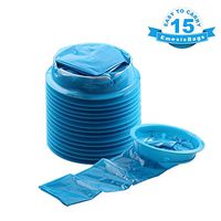 Vomit Bags, YGDZ 15 Pack Barf Bags Blue Emesis Bag Disposable Car Sickness Puke Nausea Bags, 1000ml