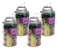 Automatic Spray Air Fresheners SprayScents Exotic Garden Champion Sprayon 7 oz Can, Box of 4