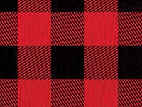 Christmas Themed Tissue Paper 20" x 30" - Buffalo Plaid - 240 Sheets