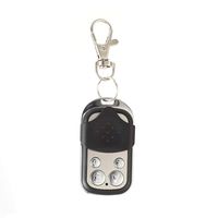 433MHz Wireless Universal Copy Remote Control Metal Push Cover 4 Key Garage Door Duplicator Car Key Fob Auto Alarm System