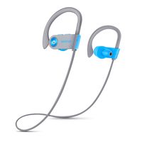 Bluetooth Headphones, Wavefun Best Wireless Sport Earbuds IPX7 Waterproof Sweatproof Earbuds for Running Gym Workout 9 Hrs Time Headsets Noise Cancelling Earphones with Mic(AAC,CVC 8.0,Bluetooth 5.0)