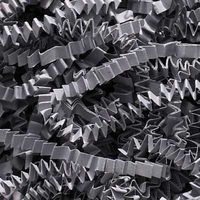 Krafty Klassics 1/2 lb (8oz) Slate Gray Crinkle Cut Crimped Paper Shred
