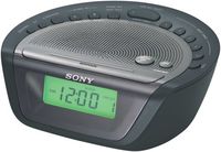 Sony ICF-C263 AM/FM Clock Radio with Digital Tuner (Black) (Discontinued by Manufacturer)
