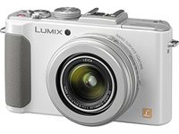 Panasonic LUMIX DMC-LX7W 10.1 MP Digital Camera with 7.5x Intelligent zoom and 3.0-inch LCD - White
