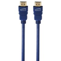 Hdmi Cable, 50 Ft. L, Blue, Triple Shld