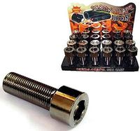 1 Piece Metal Machine Bolt Novelty Stash Pill Holder Box