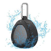 Bluetooth Speakers, Nillkin S1 PlayVox Bluetooth 4.0 Portable Outdoor Wireless Speaker with NFC Compatibility, Built-in Microphone, IPX4 Waterproof - Black