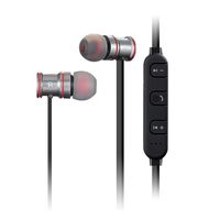 Reytid Wireless In-Ear Sports Earphones w/ In-Line Microphone & Volume Control - Heavy Bass, Magnetic Design, Sweatproof Headphones - Bluetooth Earbuds Headset for iPhone & Android