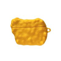 UR Sunshine AirPods Pro Case, Super Cute Creative Funny Food Hamburger Chicken Nugget SauceTheme AirPods Case, Soft Silicone Case Cover Protective Skin for AirPods Pro/3+Hook-Chicken Nuggets