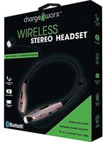 Chargeworx CX9014RG Wireless Bluetooth Earphone Headset Rose Gold