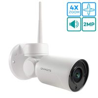 ONWOTE Add on Camera- 1080P Full HD Audio WiFi PTZ IP Camera, 180° Pan 55° Tilt 3X Optical Zoom Autofocus, Work with ONWOTE WiFi NVR