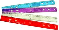 Ruler Plastic 12"" - Assorted Colors- Bulk Boxed Case Pack 144 Computer, Electronics