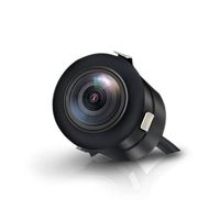 Car Backup/Front View Camera with Bracket Mount, Waterproof IP67 HD Night Vision Metal Reverse Rear View Backup Camera 170° Wide Viewing Great for Cars Pickup Trucks SUVs RVs Vans (Circle no Light)