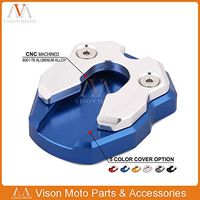 Frames & Fittings CNC Kickstand Side Stand Extension Pad Plate for Yamaha Nmax155 N-MAX155 Nmax N-MAX 155 2015 2016 2017 2018 - (Color: Red)