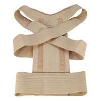 Posture Correct Belt, Men Women Posture Correction Waist Shoulder Chest Back Support Corrector Belt(M)