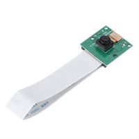 Webcam Module, 3 Model B+(B Plus) Cam 5MP Webcam Camera Module, Adopt Sensor for Omni Vision OV5647 Color, for Raspberry Pi 3 Model B+/ 3/2 / B+