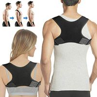 Little Style Shop Posture Corrector Men and Women Upper Back Brace Adjustable