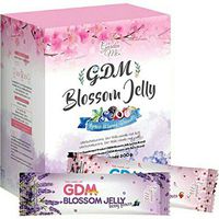 1box.GDM Blossom Jelly Drink for Weight Loss & Healthy Skin Block Burn Detox All in One (1Box :20 Packets.)