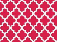 10ct Red & White Geo Graphic Tiles Tissue Paper for Gift Wrapping 20"x30" Sheets nfLG -962