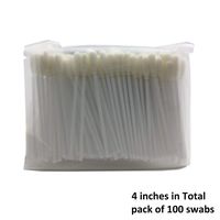 Cleanmo 3.6" Mobile Lens Optic Sponge Cleaning Swab, Lint-free , Pack of 100