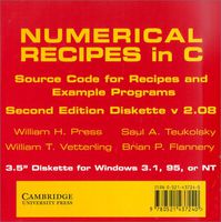 NUMERICAL RECIPES IN C The Art of Scientific Computing