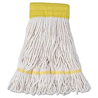 Boardwalk BWK501WH Super Loop Wet Mop Head, Cotton/Synthetic Fiber, Small, White (Case of 12)