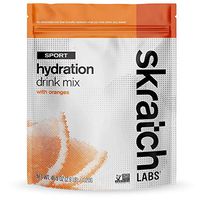 SKRATCH LABS Sport Hydration Drink Mix, Oranges (46.5 oz, 60 servings) - Natural, Electrolyte Powder Developed for Athletes and Sports Performance, Gluten Free, Vegan, Kosher