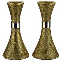 Aluminum Candlesticks 11 cm (Shiny Gold)