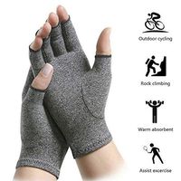 Arthritis Gloves Compression Arthritis Gloves Arthritic Joint Pain Relief Hand Gloves Pressure Gloves Computer Dailywork Fingerless Gloves Half Finger Rheumatoid Osteoarthritis Arthritis Gloves