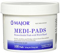 Major Medi-Pads 100 Ct. Jar (Compare to Tucks)