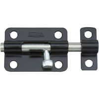 National Hardware N151-522 V834 Barrel Bolt in Black