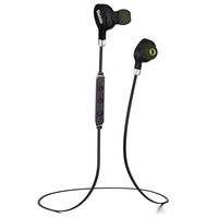 Sports Wireless Headphones, Bluenin Bluetooth Headphones Runner Headset Sports Earphones with Mic and Sweatproof for iPhone 7 6s 6 for Running, Gym, Exercise and Workout (818 Black)