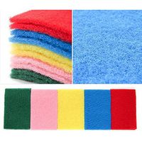 10 Pcs Cleaning Heavy Duty Scrub Sponge, Multi-Color Multi-Functional Home Cleaning Sponges Use for Dish Bathroom Kitchen and More Guoxn (Multi-Colored)
