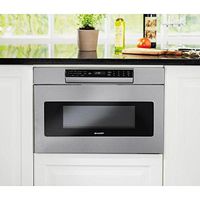 Sharp SMD2470AS Microwave Drawer Oven, 24-Inch 1.2 Cu. Feet, Stainless Steel