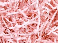 4oz Bag Heavy Duty Light Pink Gift Basket Shred Crinkle Paper Grass Filler Bedding ngKE -1714