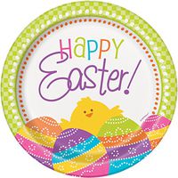 Chick Easter Dessert Plates, 8ct
