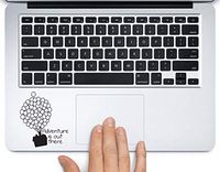 Adventure is Out There Up House Disney Printed Trackpad Clear Vinyl Decal Sticker Compatible with Apple MacBook Pro Air 11" 12" 13" 15" All Years Laptop Keyboard (15" MacBook Pro Retina)